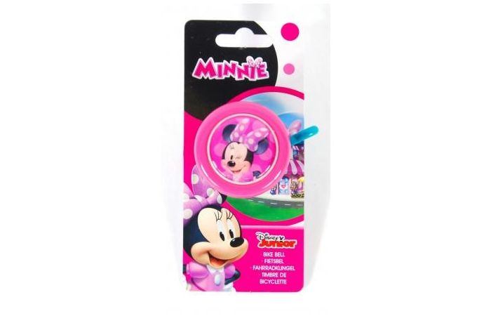 buitenste Verslagen Grap Disney Minnie Bow-Tique Fietsbel roze