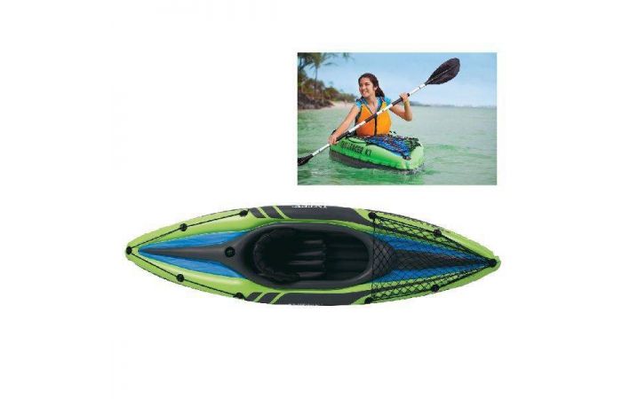 Kayak Hinchable Intex Challenger K1 274x76x33 Cm - Kayak Inflable