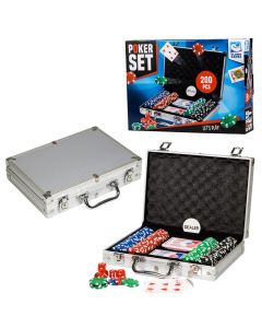 Poker set koffer 200-delig