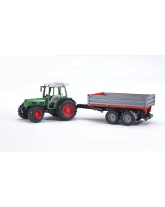 Bruder 2104 Fendt 209 S met aanhanger