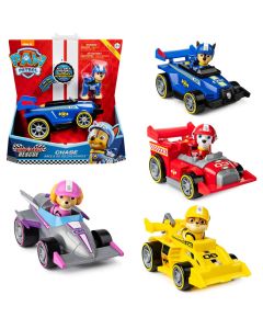 Paw Patrol race rescue themed vehicles