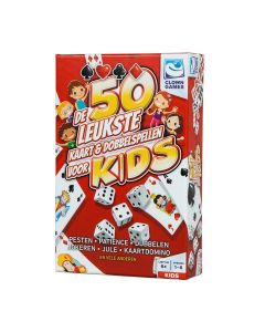 Kids 50 Kaart & Dobbel Spellen	