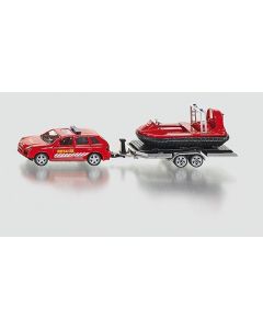 2549 Rescue auto met aanhanger en hoovercraft 1:50